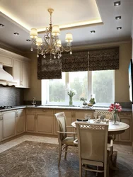 Kitchen interior 24 sq m photo