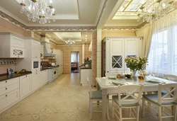 Kitchen interior 24 sq m photo