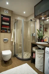 Design Bathroom With Toilet And Shower