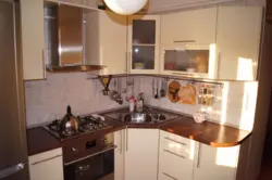 How to arrange a kitchen in Khrushchev photo