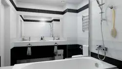 Vanna otağı divar dizaynı qara ağ