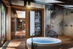 Large Bathtub Bathroom Design