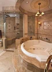 Large bathtub bathroom design