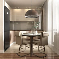 Kitchen table design in modern style