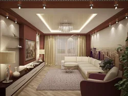 Apartment Interior Ceiling In The Hall