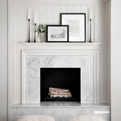 Living Room Imitation Fireplace Photo