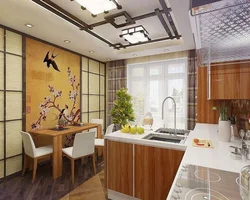 Japanese kitchen interior