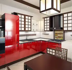 Japanese kitchen interior