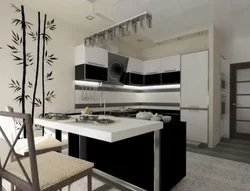 Japanese kitchen interior