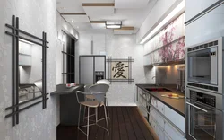 Japanese kitchen interior