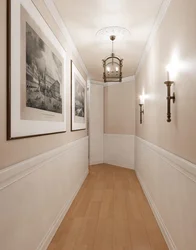 Hallway pvc wall design