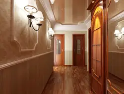 Hallway pvc wall design