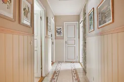 Hallway pvc wall design