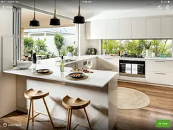 What a beautiful kitchen interior
