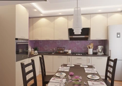 Kitchen 12 m renovation photo