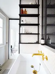 Shelf In Bathroom Interior Design