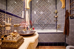 Oriental bath design