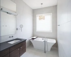 Minimalist bathroom design