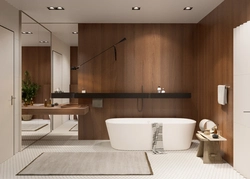 Minimalist bathroom design