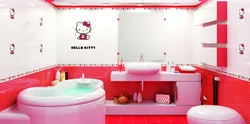 Children's bathroom interior