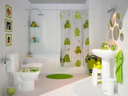 Children's bathroom interior