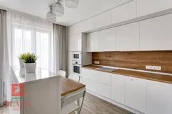 Kitchens in white colors interior modern style