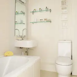 How to visually enlarge a bathroom using tiles photo