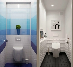 How to visually enlarge a bathroom using tiles photo