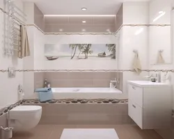 Bathroom design free tiles