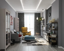 Дохили ҳуҷраи зиндагӣ дар сабки ikea