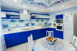 Photo Of Kitchen With Gzhel