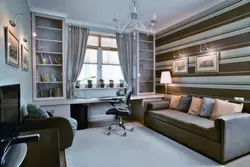 Interior bedroom office
