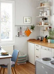 Setting up a small kitchen photo