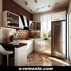 Corner kitchen design 2023