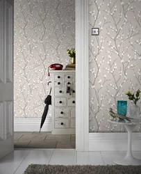 Photo of papered hallways