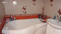 Дизайн ванны брежневка фото