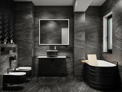 Bathroom Design In Dark Colors