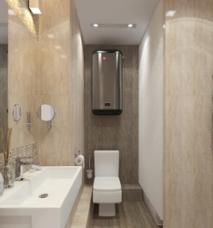 Design of a separate bathroom in a modern style