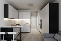 Kitchen design project in the studio