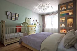 Design of parents' bedroom with children's bedroom