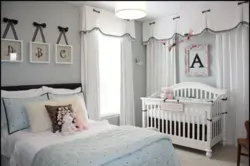 Design of parents' bedroom with children's bedroom