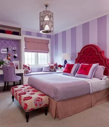 Soft pink bedroom photo