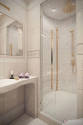 Design of bathtubs with shower cabin and toilet