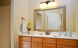 Bathroom mirror design