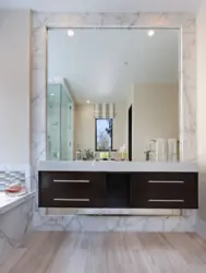 Bathroom mirror design