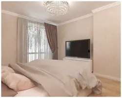 Yataq Otağının Daxili Fotoşəkilində Toz Divar Kağızı