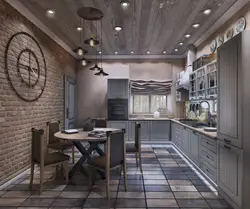 Kitchen studio design loft