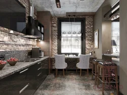Kitchen studio design loft