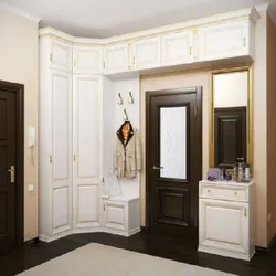 Künc Şkafı Ilə Koridorun Daxili Dizaynı