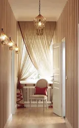 Curtain for the hallway window photo